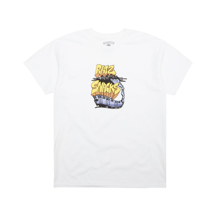 Rat Ratz x QS Train T-Shirt - White