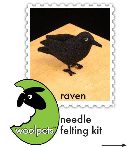 Raven Felting Kit