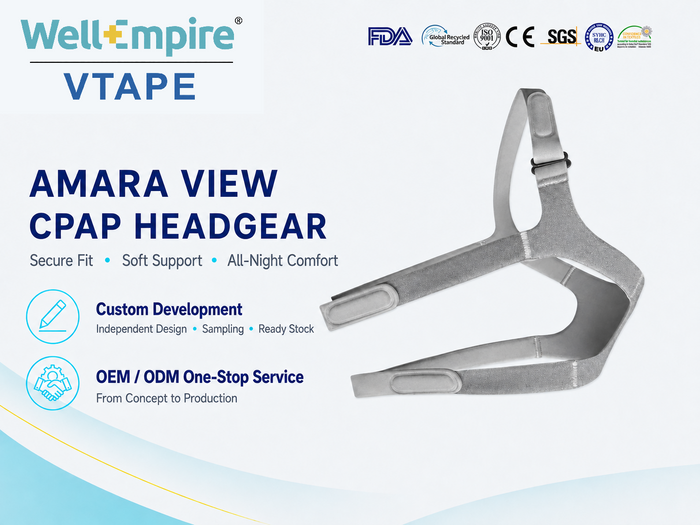 Replacement CPAP Headgear Compatible with Amara View Mask - WellEmpire
