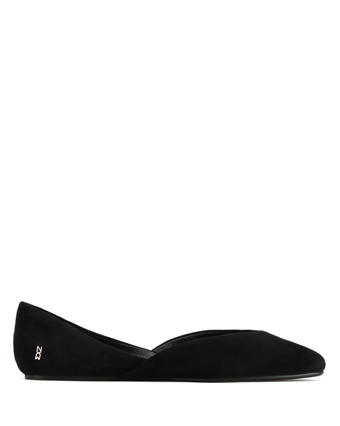 Rin Black Kid Suede