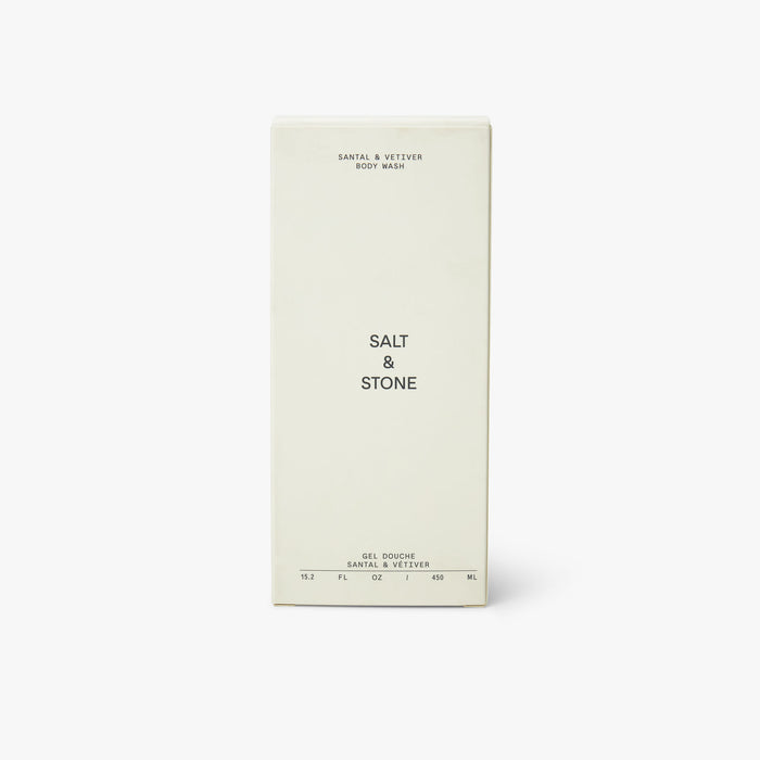 SALT & STONE Antioxidant Body Wash / Santal & Vetiver