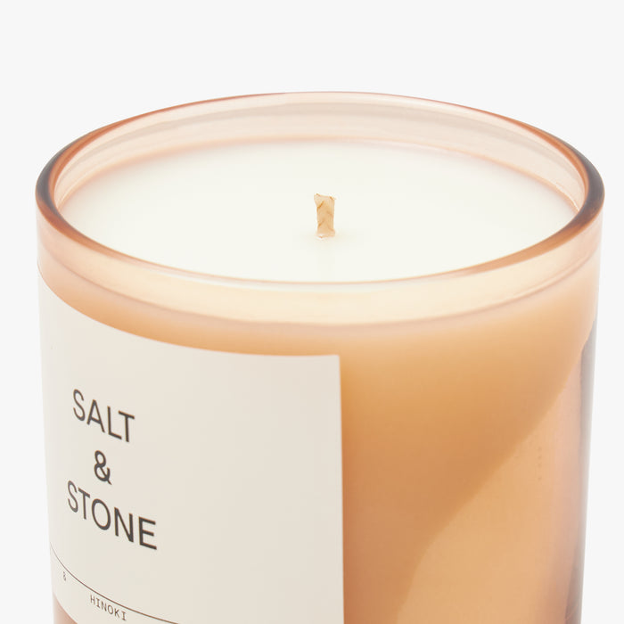 SALT & STONE Candle / Bergamot & Hinoki
