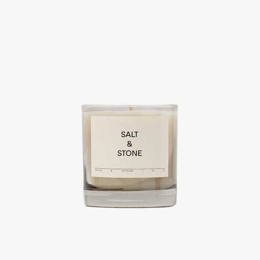 SALT & STONE Candle / Santal & Vetiver