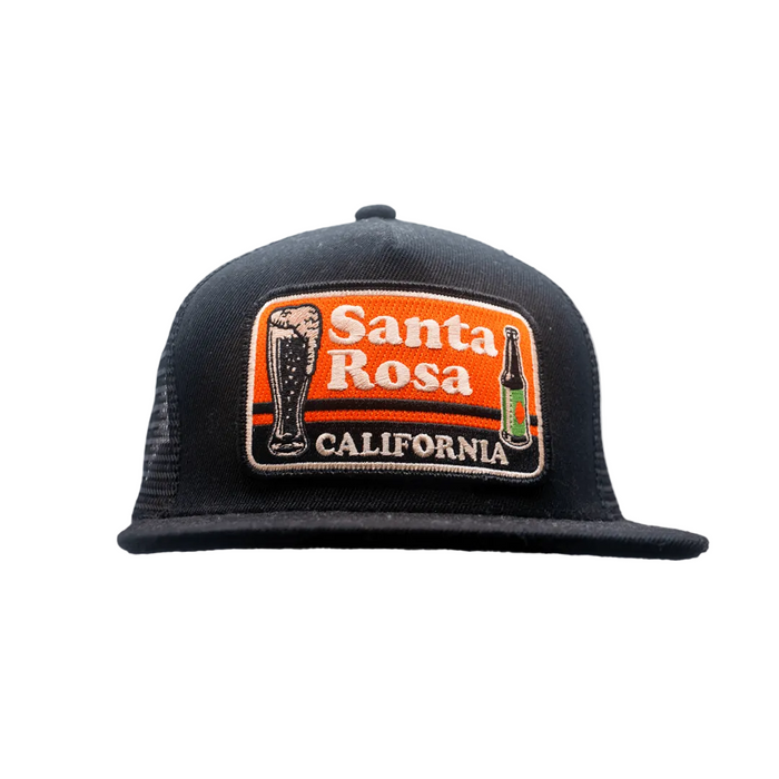 Bartbridge Santa Rosa beer pocket hat with embroidered pocket style patch