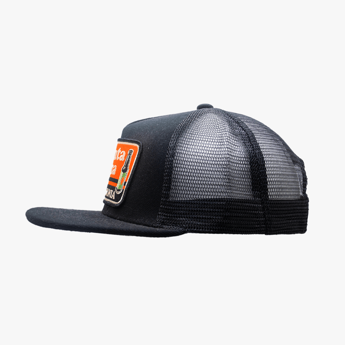 Bartbridge Santa Rosa beer pocket hat, alternate view of the embroidered patch