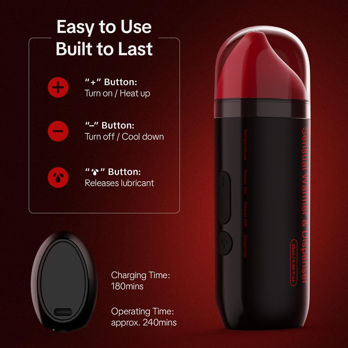 SENSUAL WARMER & DISPENSER