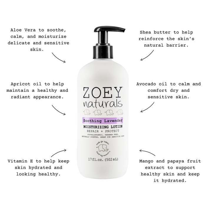 Soothing Lavender Moisturizing Lotion - 17oz