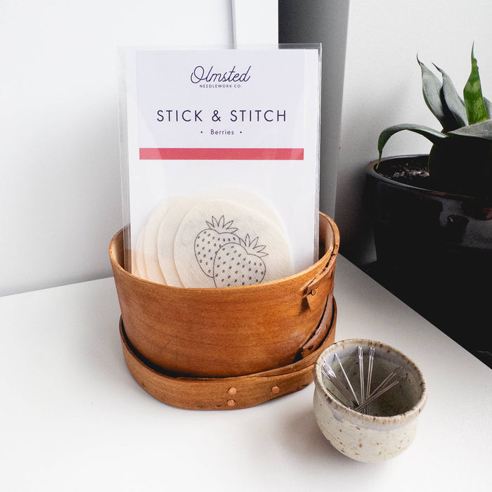 Stick and Stitch Berry Embroidery Patterns