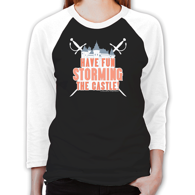 Storming the Castle Unisex Baseball T-Shirt