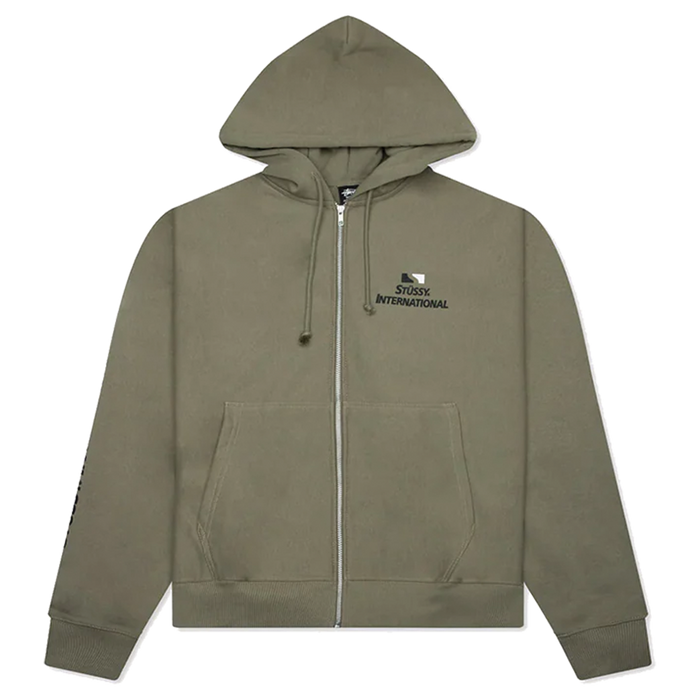 Stussy International Zip Hoodie