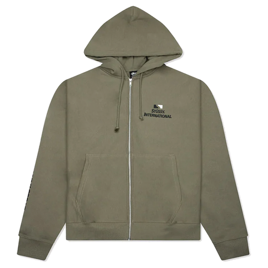 Stussy International Zip Hoodie