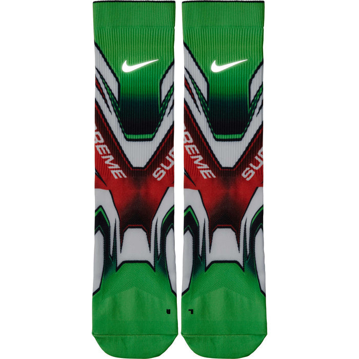 Supreme x Nike Spark Crew Socks Green