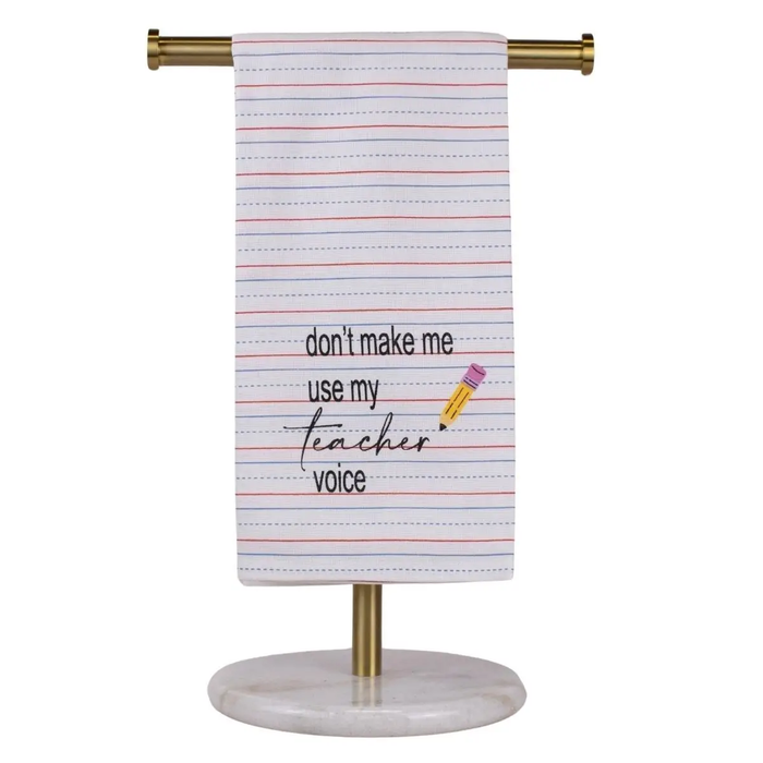 Teacher Voice Hand Towel