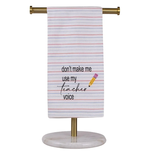 Teacher Voice Hand Towel