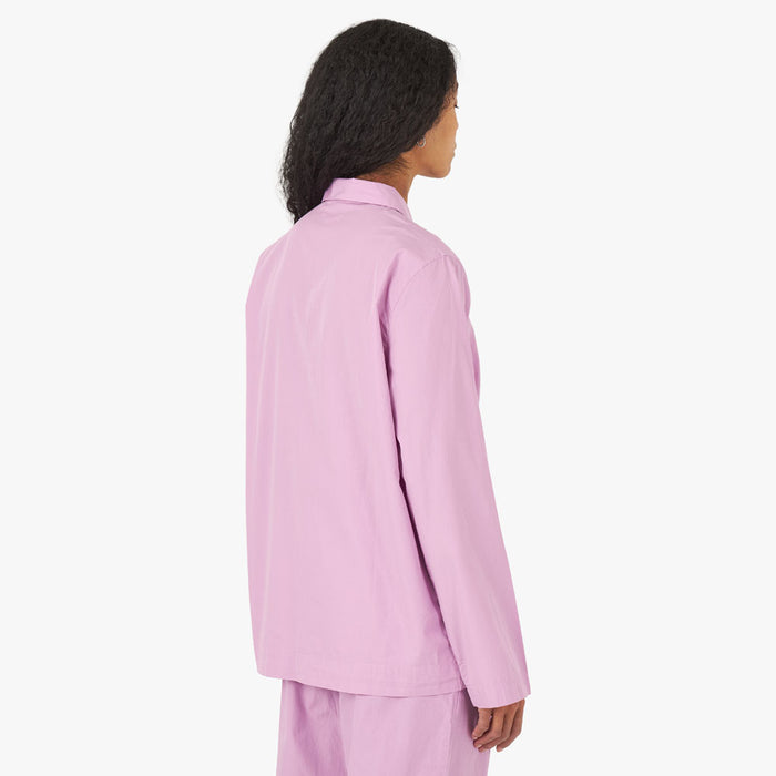 Tekla Poplin Long Sleeve Shirt / Purple Pink