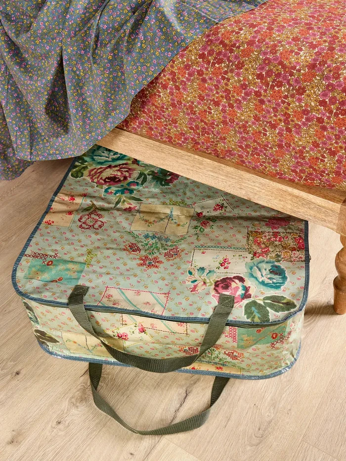 The Perfect XL Underbed Totes, Set of 2 - Flea Market Flora-view 2