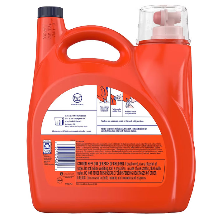 Tide Liquid Laundry Detergent, Original Scent, 152 Loads, 170 fl. oz.