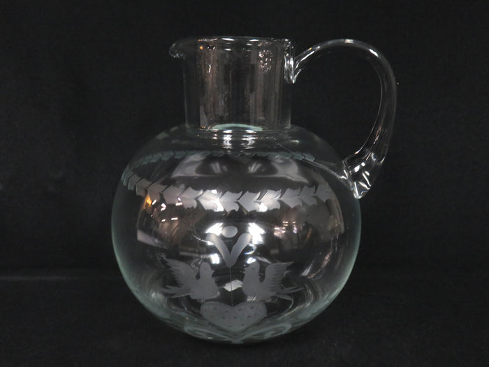Tiffany Pitcher and Goblets