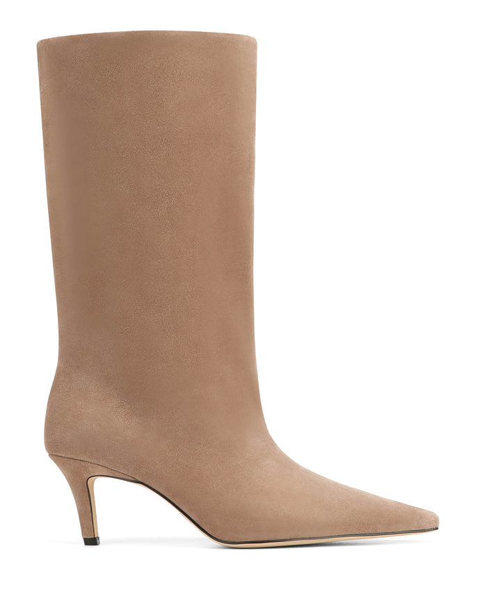 Tilda Snip Beige Suede