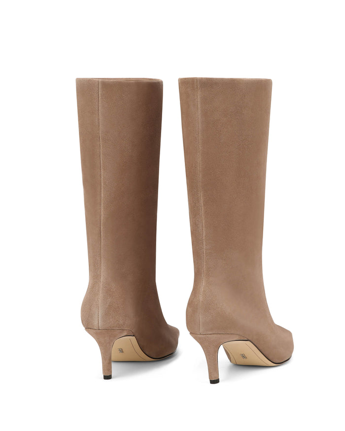 Tilda Snip Beige Suede