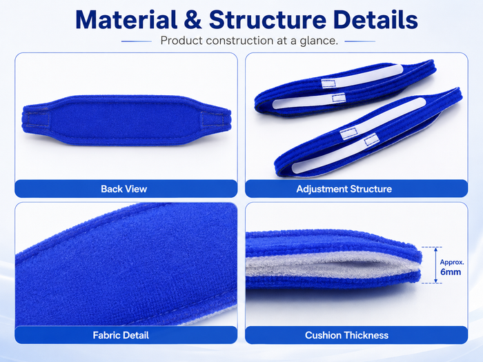 Tracheostomy Tube Holder Strap – 57.5 cm Foam Neck Support