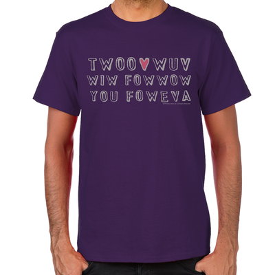 Twoo Wuv Men's T-Shirt