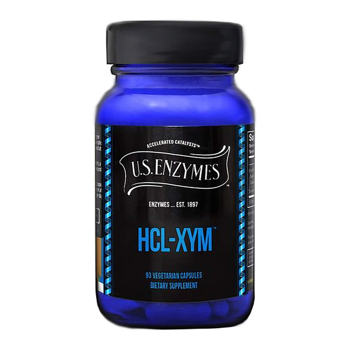 US Enzymes HCL - XYM Betaine HCL (Hydrochloride) 93 Caps - The Oasis of Health