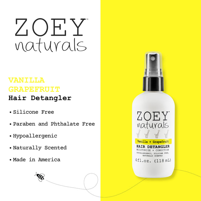 Vanilla Grapefruit Hair Detangler - 4oz