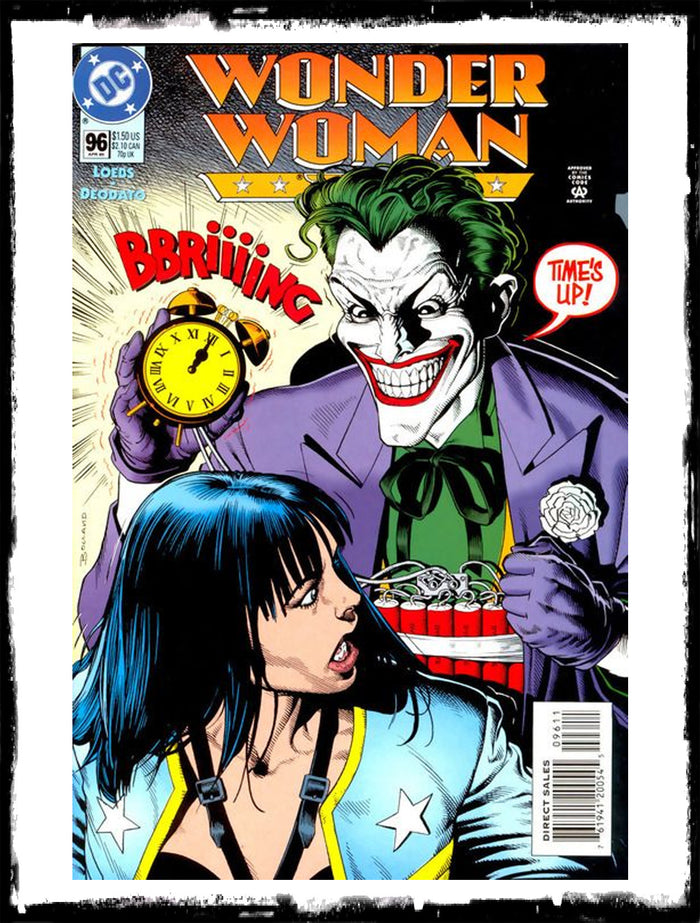 WONDER WOMAN - #96 BRIAN BOLLAND JOKER COVER (1995 - NM)
