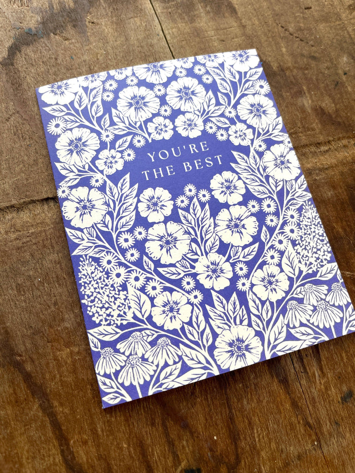"You're The Best," Greeting Card