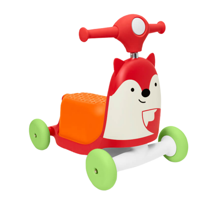 Zoo 3 in 1 Ride On Toy - Fox